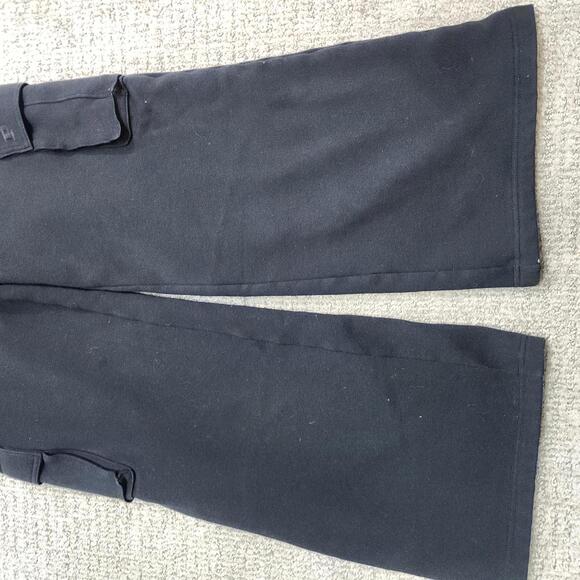 Victoria's Secret Pink Sweatpants Black Elastic Waist Pockets Women’s Small - Picture 7 of 10